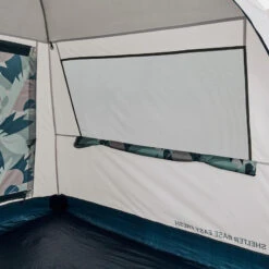 Quechua Abri De Camping 4 Places - Base Easy Fresh - Polyvalent, Instantané à Arceaux -Camping En Plein Air abri de camping 4 places base easy fresh polyvalent instantane a arceaux 6