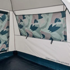 Quechua Abri De Camping 4 Places - Base Easy Fresh - Polyvalent, Instantané à Arceaux -Camping En Plein Air abri de camping 4 places base easy fresh polyvalent instantane a arceaux 7