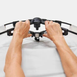 Quechua Abri De Camping 4 Places - Base Easy Fresh - Polyvalent, Instantané à Arceaux -Camping En Plein Air abri de camping 4 places base easy fresh polyvalent instantane a arceaux 9