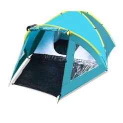 Bestway Pavillo Active Mount 3 Tente (210 + 140) X 240 X 130 Cm -Camping En Plein Air bestway pavillo active mount 3 tente 210 140 x 240 x 130 cm 3