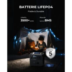 BLUETTI Générateur Électrique Solaire AC180 Avec Panneau Solaire PV200 -Camping En Plein Air bluetti generateur electrique solaire ac180 avec panneau solaire pv200 4