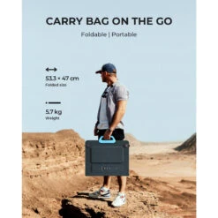 BLUETTI Panneau Solaire PV120 120W Pour Centrales Électriques EB3A Pour Camping -Camping En Plein Air bluetti panneau solaire pv120 120w pour centrales electriques eb3a pour camping 4