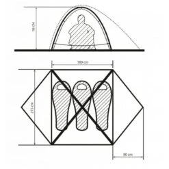 Borzhava 3 Alu - Tente Légère - 3 Personnes - Jaune 9 Borzhava 3 Alu - Tente Légère - 3 Personnes - Jaune -Camping En Plein Air borzhava 3 alu tente legere 3 personnes jaune 4