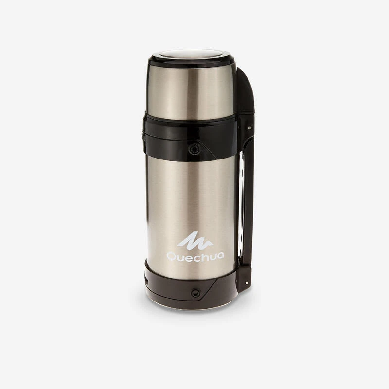 Quechua Bouteille Isotherme Inox 1,5L Avec Gobelet Pour La Randonnée 1 Quechua Bouteille Isotherme Inox 1,5L Avec Gobelet Pour La Randonnée