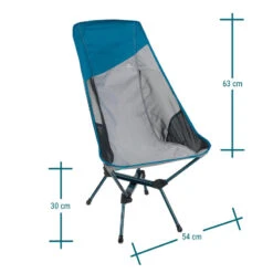 Quechua CHAISE BASSE PLIANTE DE CAMPING MH500 XL -Camping En Plein Air chaise basse pliante de camping mh500 xl 3