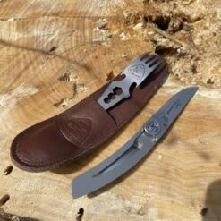 Couteau Et Fourchette 6 En 1 -Camping En Plein Air couteau et fourchette 6 en 1 4