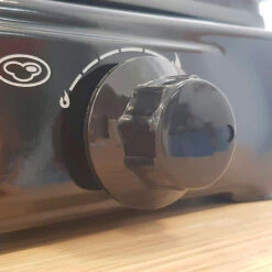 MPM Cuisinière à Gaz Portable Pour Le Camping Avec 3 Feux Couvercle Smile -Camping En Plein Air cuisiniere a gaz portable pour le camping avec 3 feux couvercle smile 5