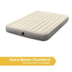 Camping En Plein Air -Camping En Plein Air dura beam lit gonflable 203x152x25cm compris les accessoires 1