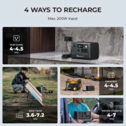Générateur Solaire BLUETTI EB70 716Wh -Camping En Plein Air generateur solaire bluetti eb70 716wh 3