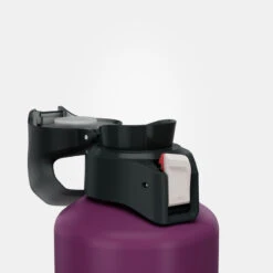 Quechua Gourde Alu 1L Avec Bouchon à Ouverture Rapide Pour La Randonnée - Violet 16 Quechua Gourde Alu 1L Avec Bouchon à Ouverture Rapide Pour La Randonnée - Violet -Camping En Plein Air gourde alu 1l avec bouchon a ouverture rapide pour la randonnee violet 6