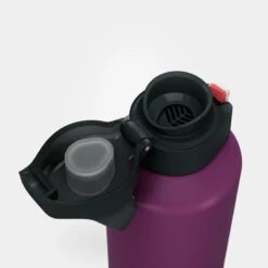 Quechua Gourde Alu 1L Avec Bouchon à Ouverture Rapide Pour La Randonnée - Violet 17 Quechua Gourde Alu 1L Avec Bouchon à Ouverture Rapide Pour La Randonnée - Violet -Camping En Plein Air gourde alu 1l avec bouchon a ouverture rapide pour la randonnee violet 7
