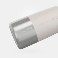Quechua Gourde Inox 0,6L Avec Bouchon à Vis Pour La Randonnée - Blanc 12 Quechua Gourde Inox 0,6L Avec Bouchon à Vis Pour La Randonnée - Blanc -Camping En Plein Air gourde inox 06l avec bouchon a vis pour la randonnee blanc 2