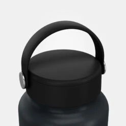 Quechua Gourde MH100 Isotherme (inox Double Paroi à Vide D'air) 0,95L Large Ouverture -Camping En Plein Air gourde mh100 isotherme inox double paroi a vide dair 095l large ouverture 3