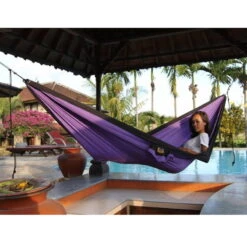 TICKET TO THE MOON Hamac Original Bleu / Turquoise -Camping En Plein Air hamac original bleu turquoise 4