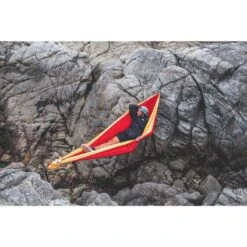 TICKET TO THE MOON Hamac Original Bordeaux / Jaune -Camping En Plein Air hamac original bordeaux jaune 4