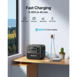 Kit Générateur Solaire BLUETTI AC70+PV120, 768Wh/1000W LiFePO4 Pour Le Camping -Camping En Plein Air kit generateur solaire bluetti ac70pv120 768wh1000w lifepo4 pour le camping 3
