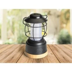 Lampe Lanterne De Camping LED Kiruna Jord - Rechargeable - USB - Bambou - Rétro -Camping En Plein Air lampe lanterne de camping led kiruna jord rechargeable usb bambou retro 6