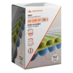 Quechua MATELAS DE CAMPING GONFLABLE AIR CONFORT | 2 PERSONNES - LARGEUR 120 CM 8 Quechua MATELAS DE CAMPING GONFLABLE AIR CONFORT | 2 PERSONNES - LARGEUR 120 CM -Camping En Plein Air matelas de camping gonflable air confort 2 personnes largeur 120 cm 2