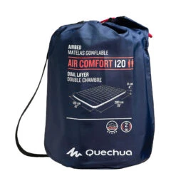Quechua MATELAS DE CAMPING GONFLABLE AIR CONFORT | 2 PERSONNES - LARGEUR 120 CM 11 Quechua MATELAS DE CAMPING GONFLABLE AIR CONFORT | 2 PERSONNES - LARGEUR 120 CM -Camping En Plein Air matelas de camping gonflable air confort 2 personnes largeur 120 cm 5