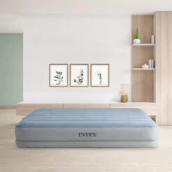 Matelas Gonflable - Intex Mid-Rise Comfort -2 Personnes -Camping En Plein Air matelas gonflable intex mid rise comfort 2 personnes 4