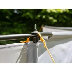 Paravent De Camping Bora - Brise-Vue - 4,5 X 1,4 M - Résistant Au Vent - Gris -Camping En Plein Air paravent de camping bora brise vue 45 x 14 m resistant au vent gris 5