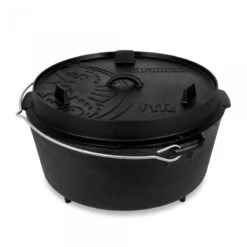 Petromax Dutch Oven FT12-12QT - Avec Pieds -Camping En Plein Air petromax dutch oven ft12 12qt avec pieds 4