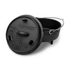Petromax Dutch Oven FT3-3QT - Avec Pieds -Camping En Plein Air petromax dutch oven ft3 3qt avec pieds 2
