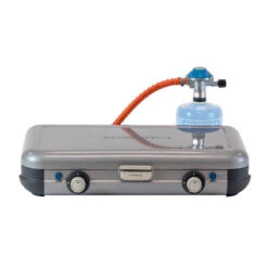 Campingaz Réchaud De Camping à Gaz 2 Feux Camp & Grill - Plancha, Grill Et Wok -Camping En Plein Air rechaud de camping a gaz 2 feux camp and grill plancha grill et wok 4