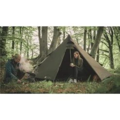 Robens Cône Vert PRS - Tipi Tent Pour Quatre Personnes -Camping En Plein Air robens cone vert prs tipi tent pour quatre personnes 4