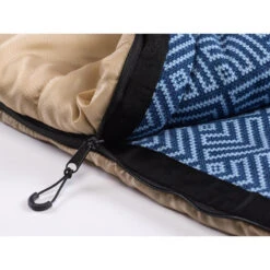 Sac De Couchage Dundee - 220x80cm - Camping - 3 Saisons - Jumelable - Zip Droite -Camping En Plein Air sac de couchage dundee 220x80cm camping 3 saisons jumelable zip droite 5