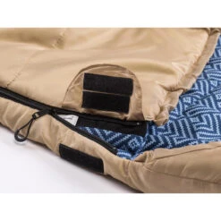 Sac De Couchage Dundee - 220x80cm - Camping - 3 Saisons - Jumelable - Zip Gauche -Camping En Plein Air sac de couchage dundee 220x80cm camping 3 saisons jumelable zip gauche 3