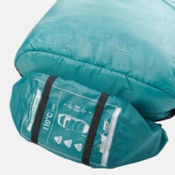 Quechua SAC DE COUCHAGE ENFANT 2 EN 1 - SLEEPIN BED JUNIOR 10°C BLEU -Camping En Plein Air sac de couchage enfant 2 en 1 sleepin bed junior 10c bleu 6