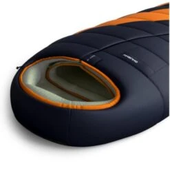 Husky Sac De Couchage Momie Enjoy 2023 -25°C 220 Cm - Gris - Orange - Adultes -Camping En Plein Air sac de couchage momie enjoy 2023 25c 220 cm gris orange adultes 2