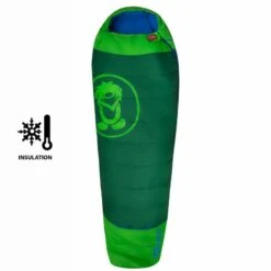 TROLLKIDS Sac De Couchage Pour Enfants Fjell Dreamer Vert Foncé / Bleu Moyen -Camping En Plein Air sac de couchage pour enfants fjell dreamer vert fonce bleu moyen 4