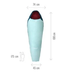 Lafuma Sac De Couchage Trekking Femme ACTIVE 10 Droit -Camping En Plein Air sac de couchage trekking femme active 10 droit 3