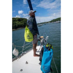 Aquapac Sac étanche 25L Heavyweight Avec Bandoulière Blu -Camping En Plein Air sac etanche 25l heavyweight avec bandouliere blu 4