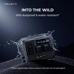Station Électrique Portable BLUETTI AC60+B80+PV120 Pour Camping -Camping En Plein Air station electrique portable bluetti ac60b80pv120 pour camping 4