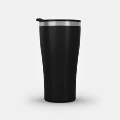 Quechua Tasse / Verre MH500 Isotherme (double Paroi Inox) Camp Du Randonneur 0,5L Noir -Camping En Plein Air tasse verre mh500 isotherme double paroi inox camp du randonneur 05l noir 8