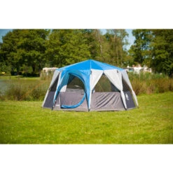 Tente Coleman Octagon 8 (Bleue) 11 Tente Coleman Octagon 8 (Bleue) -Camping En Plein Air tente coleman octagon 8 bleue 4