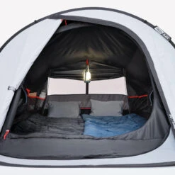 Quechua Tente De Camping - 2 SECONDS - 2 Places - Fresh & Black -Camping En Plein Air tente de camping 2 seconds 2 places fresh and black 5