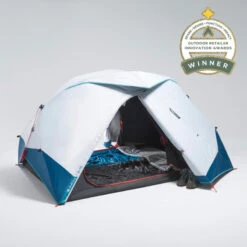Quechua Tente De Camping - 2 SECONDS EASY - 2 Places - Fresh & Black -Camping En Plein Air tente de camping 2 seconds easy 2 places fresh and black 4