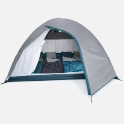 Quechua Tente De Camping - MH100 - 4 Places -Camping En Plein Air tente de camping mh100 4 places 4