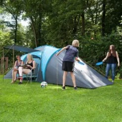 Tente Dôme Familiale Hammerfest 6 - Camping - 6 Personnes - 2 Cabines -Camping En Plein Air tente dome familiale hammerfest 6 camping 6 personnes 2 cabines 5