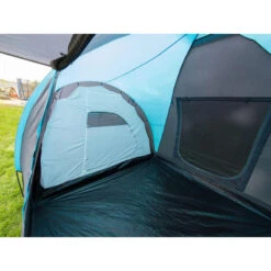 Tente Dôme Familiale Hammerfest 6 Protect - Sol Cousu - 6 Personnes - 2 Cabines -Camping En Plein Air tente dome familiale hammerfest 6 protect sol cousu 6 personnes 2 cabines 4