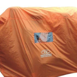 HIGHLANDER Tente D'urgence Abri De Survie 4-5 Personnes - Orange 8 HIGHLANDER Tente D'urgence Abri De Survie 4-5 Personnes - Orange -Camping En Plein Air tente durgence abri de survie 4 5 personnes orange 3