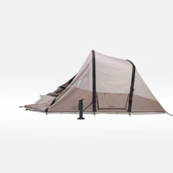 Quechua Tente Gonflable De Camping - AirSeconds 4.2 Polycoton - 4 Personnes - 2 Chambres -Camping En Plein Air tente gonflable de camping airseconds 42 polycoton 4 personnes 2 chambres 9