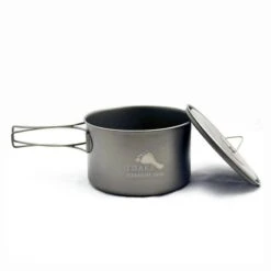 Toaks Titanium 700ml Pan - Ultraléger -Camping En Plein Air toaks titanium 700ml pan ultraleger 2