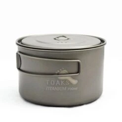 Toaks Titanium 700ml Pan - Ultraléger -Camping En Plein Air toaks titanium 700ml pan ultraleger 3